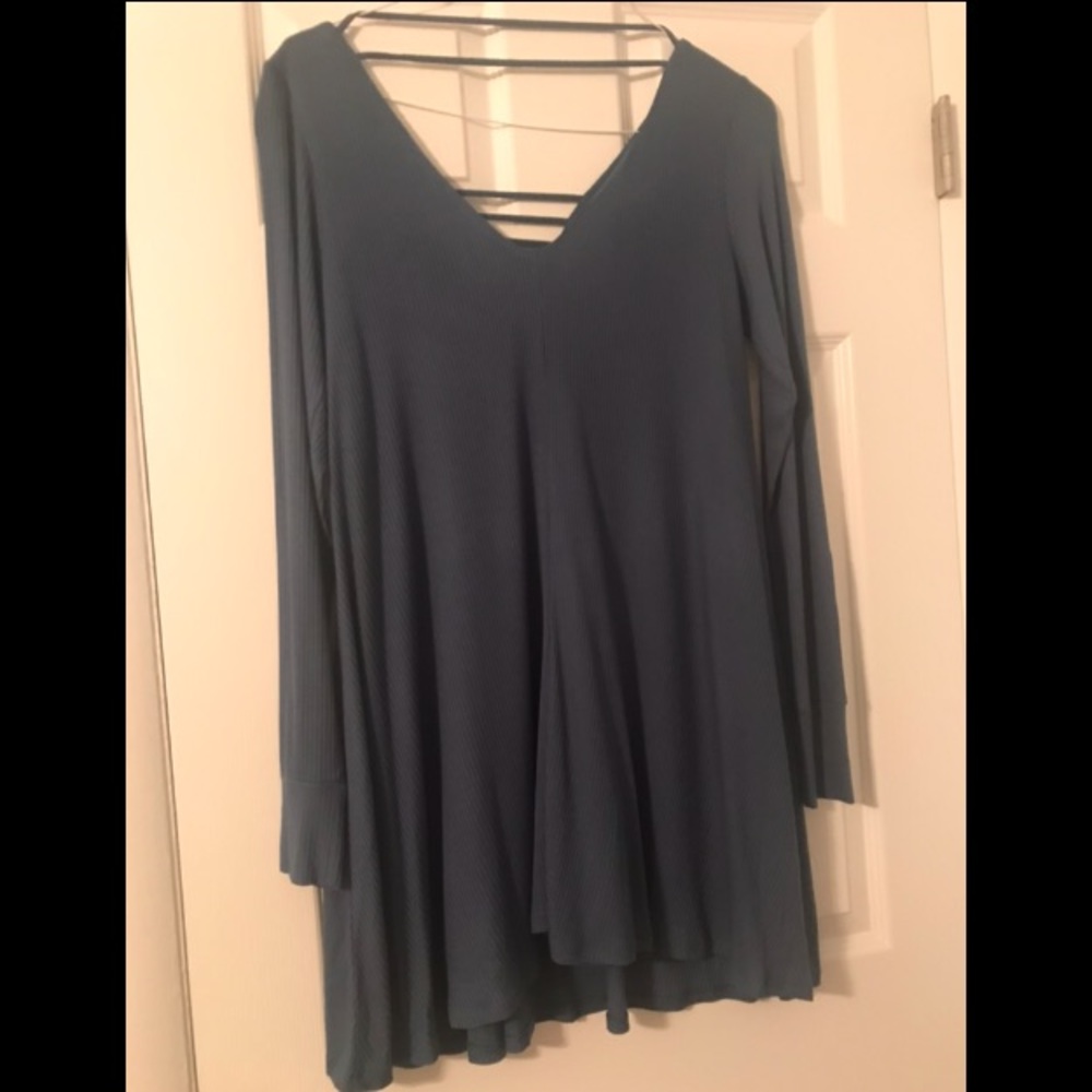 teal sweater dress- new with tags